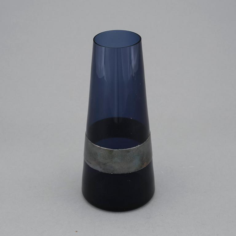 VAS, glas samt silver, Tapio Wirkkala, Kultakeskus Oy, Finland, 1961.