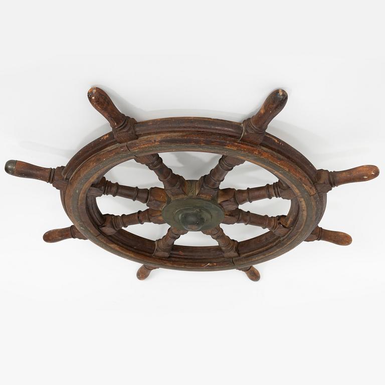 Ship's wheel.