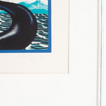 Victor Vasarely, färglitografi, 1940, signerad 52/75.