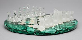 SCHACKBRÄDE, malakit, 1900-talets andra hälft.