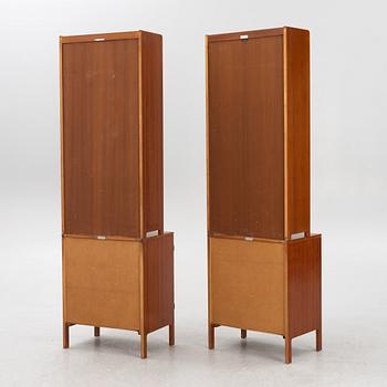 David Rosén, a pair of 'Futura' bookcases, Nordiska Kompaniet, 1950's.