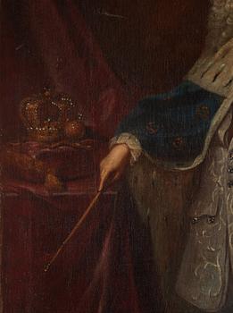 Georg Engelhard Schröder, hans krets, "Fredrik I av Sverige" (1676-1751).