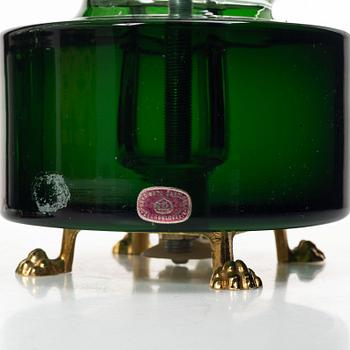 A pair of table lamps, Bohemia, Czechoslovakia, second half of the 20th century.