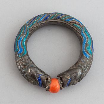 A group of Tibetan objects,  20th Century.