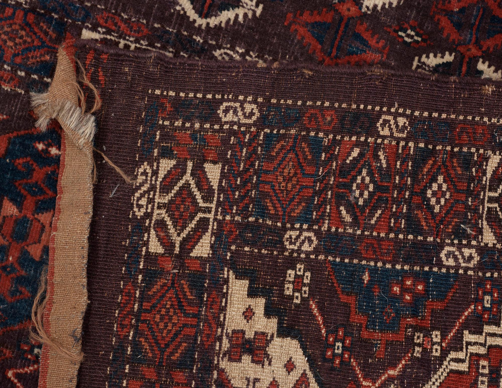 SEMI-ANTIQUE CHODOR CHUVAL. 78 x 118,5 cm.