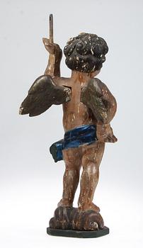 TRÄFIGUR, 1700/1800-tal.