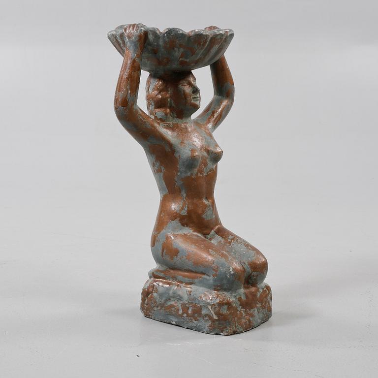 FONTÄNSKULPTUR, målad stenmassa, 1900-talets andra hälft.