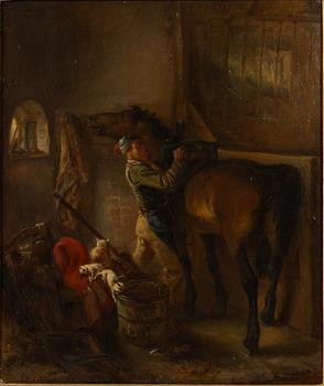 Oskar Leonard Anderson, In the Stable.