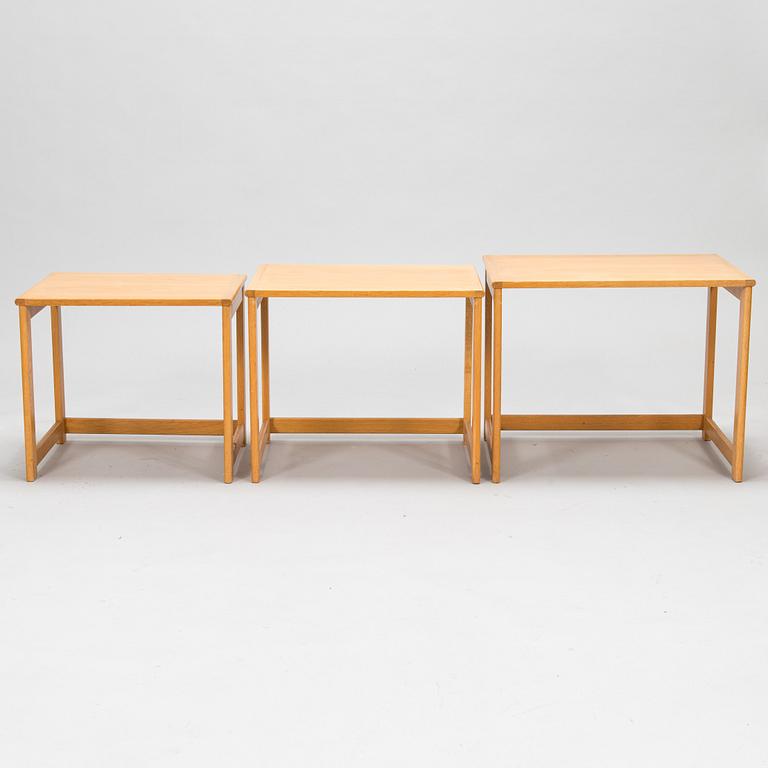 Satsbord, 3 delar, 1950-60-tal.