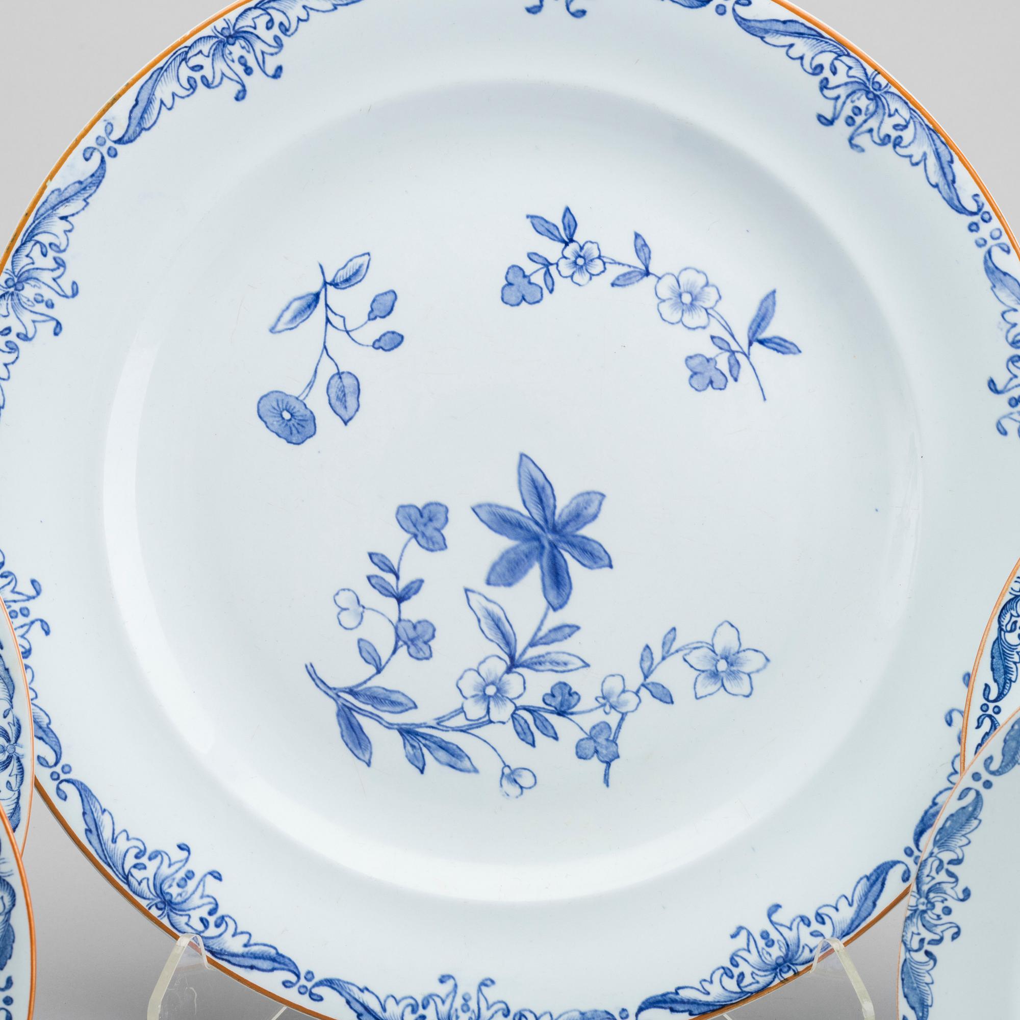 SERVIS, 24 delar, porslin, "Ostindia", Rörstrand, 1900-tal.