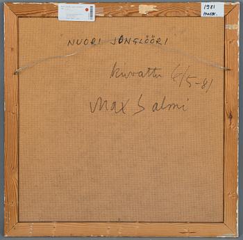 Max Salmi, "THE YOUNG JUGGLER".