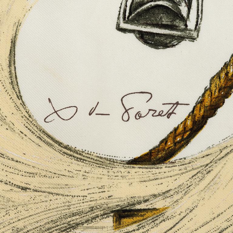 Hermès, scarf, "A Propos de Bottes".