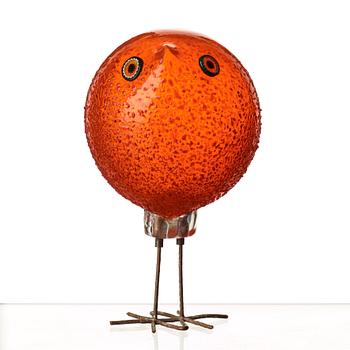 Peter Pelzel, A Peter Pelzel 'Pulcino' glass bird, Vistosi, Italy 1960's.