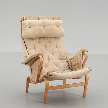 FÅTÖLJ, "Pernilla", Bruno Mathsson, DUX, 1900-talets andra hälft.