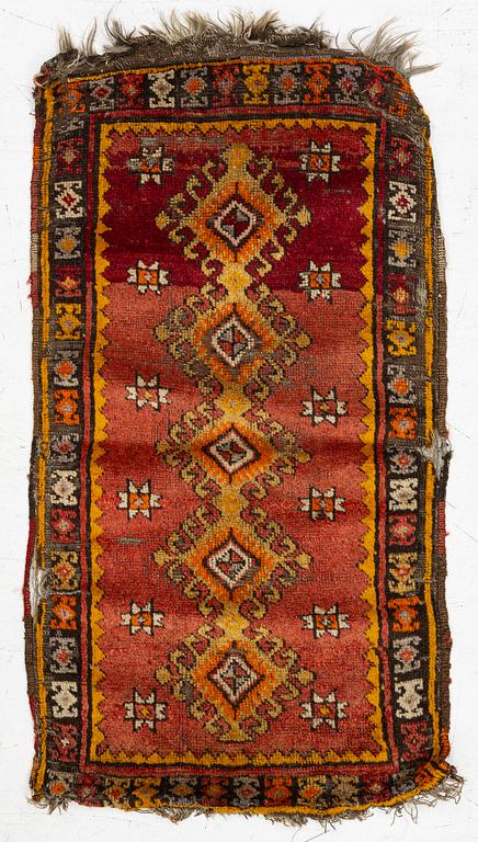 An Antique Anatolian Pillow, possibly from the Sivas area, c. 118 x 60 cm.