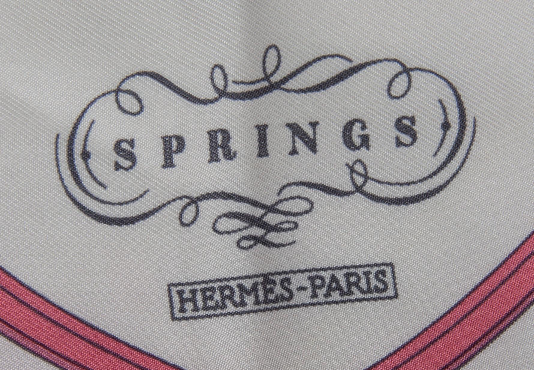 SCARF, "Springs", Hermès.