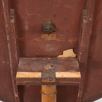 Fällbord, Mälardalen, 1800-talets första hälft.