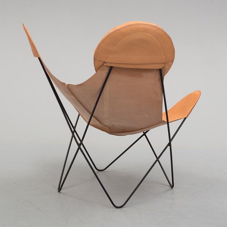 A late 20th century 'Butterfly chair'.