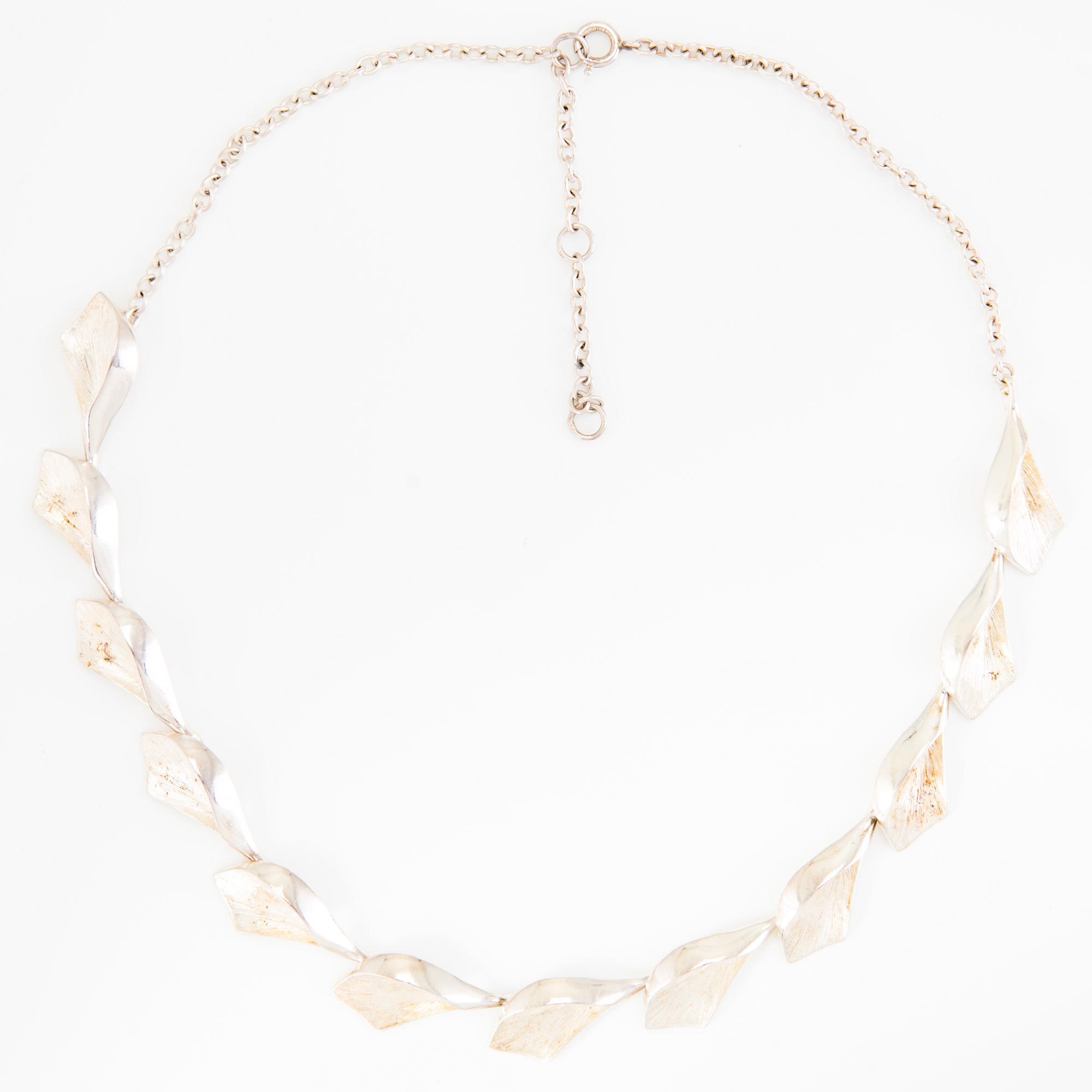 HALSBAND, sterling silver, Valo-koru, Åbo.