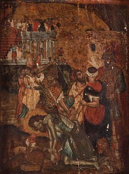 728. Icon, Greece, probably 18th century.