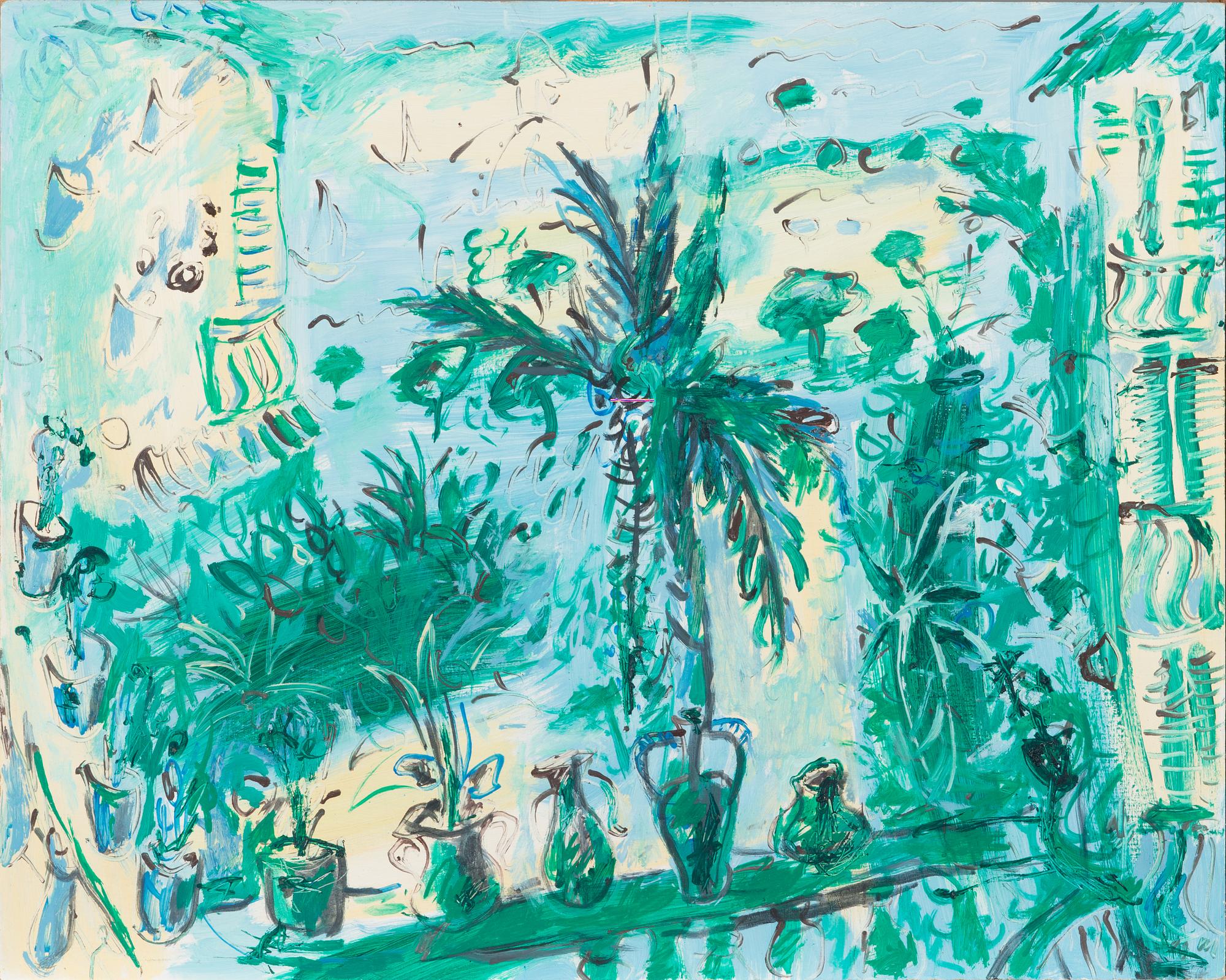 PAUL ALLIK, oil on board.
