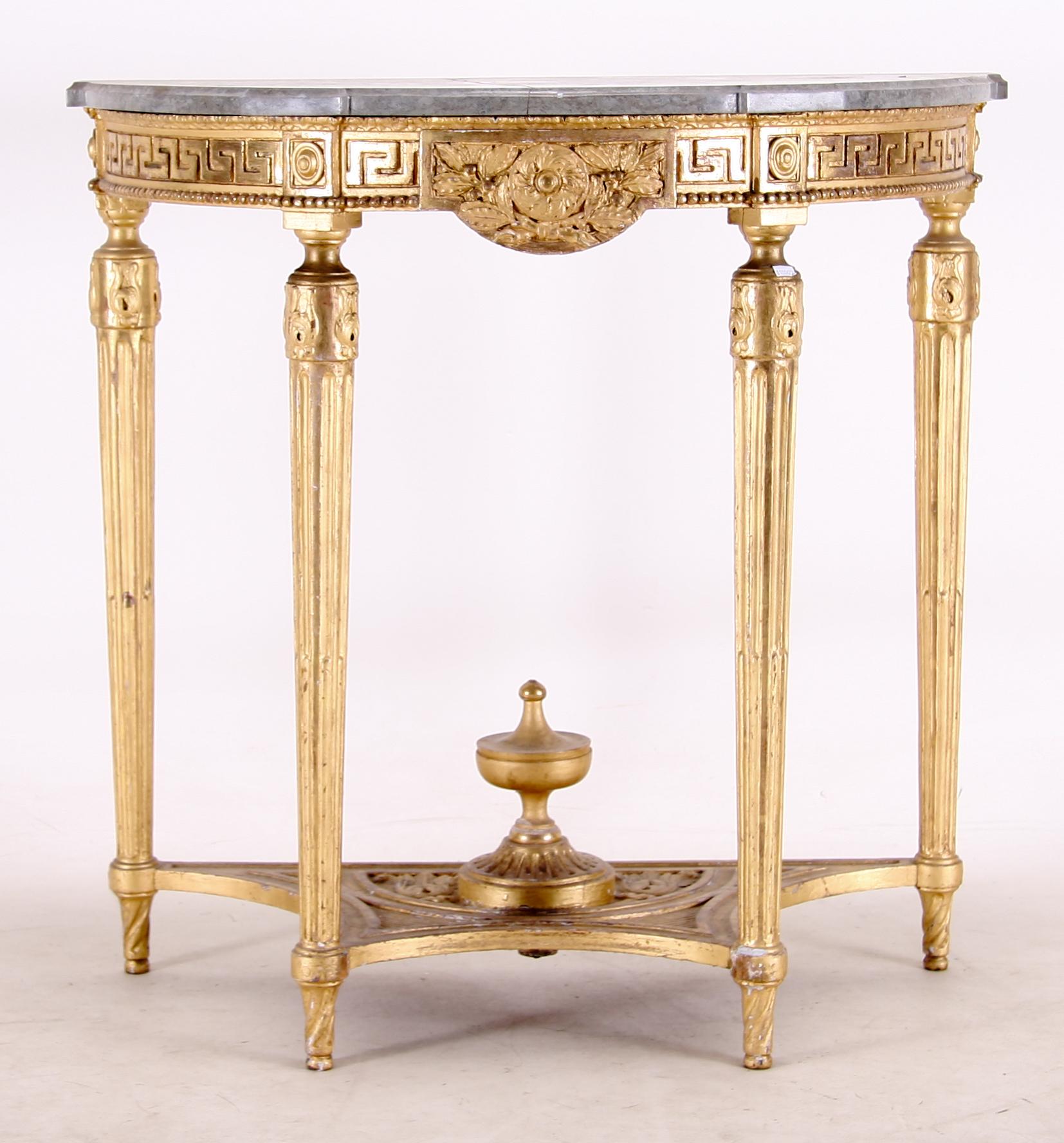 KONSOLBORD, gustaviansk stil, 1800-tal.