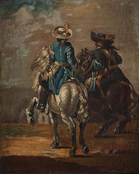 628. Johan Philip Lemke (Lembke) Attributed to, Equestrian.