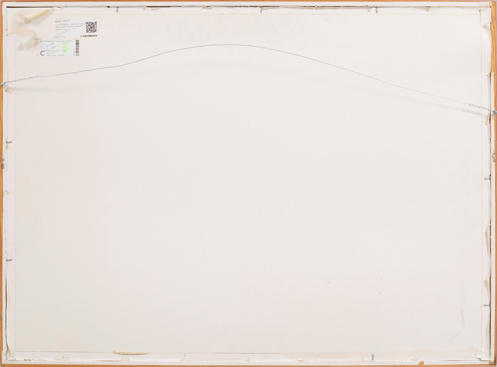 ROJ FRIBERG, pencil/mixed technique on paper.