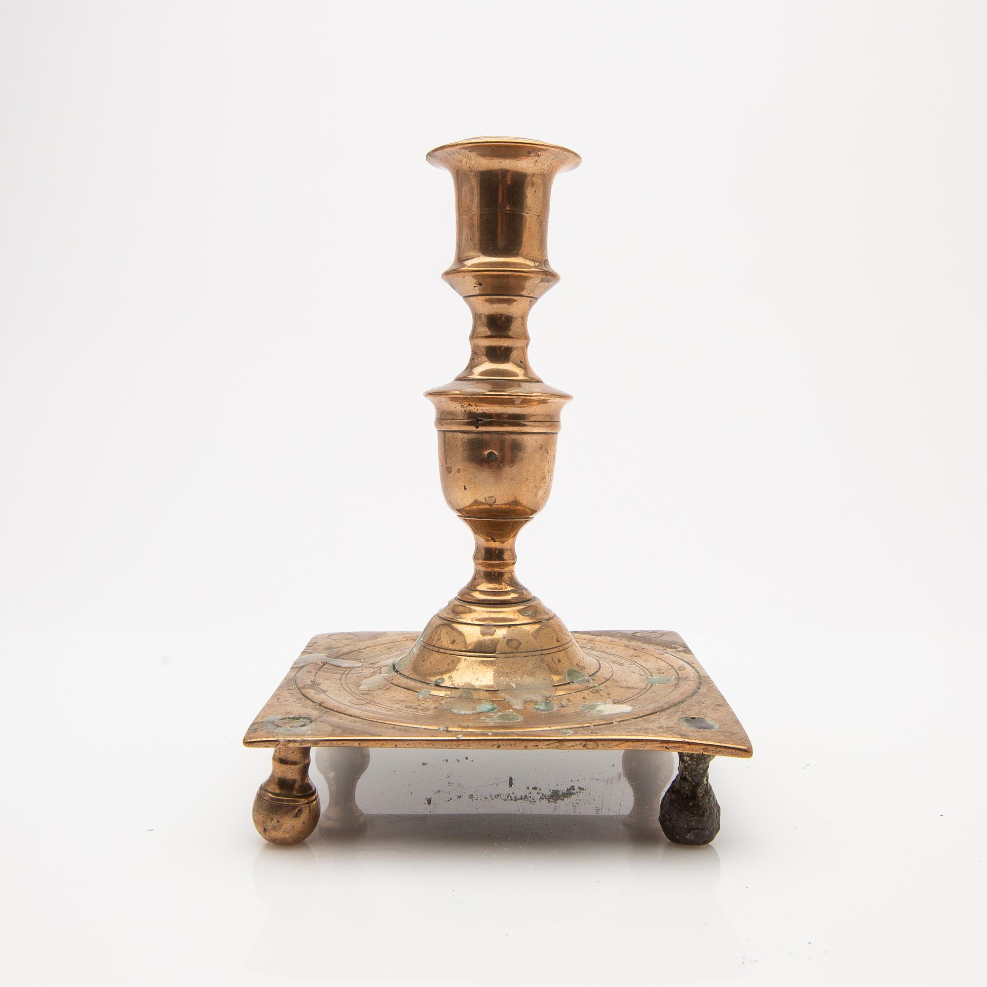 Candle holder, Baroque, 17th/18th century.