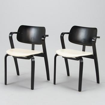 Ilmari Tapiovaara, a set of six 1960s 'Aslak' armchairs for Asko, Finland.