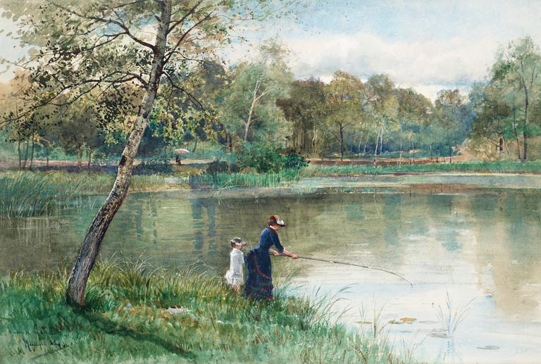 Anna Gardell-Ericson, Fishing.