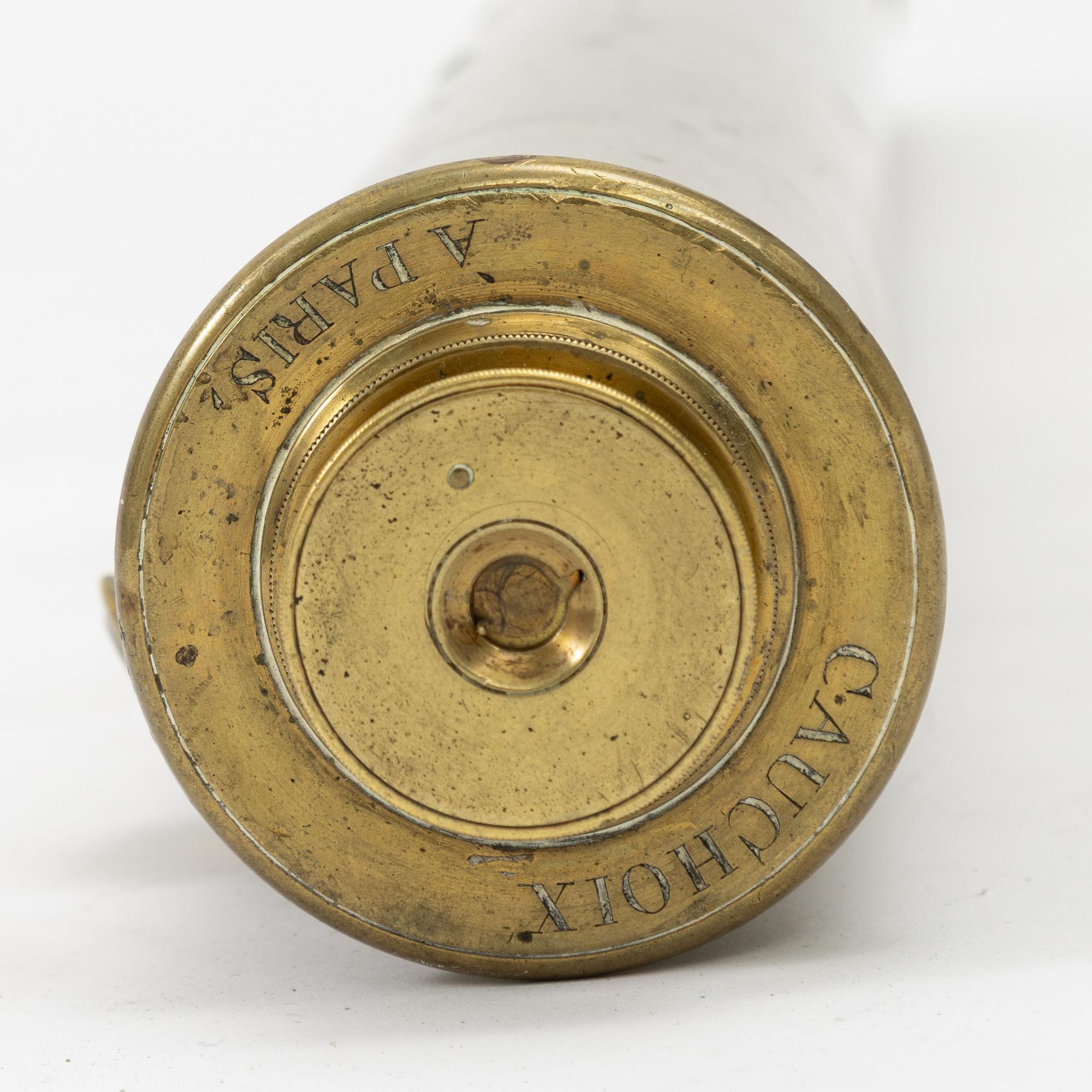A telescope, by Cauchoix in Paris, (Robert Aglaé, 1776 – 1845).