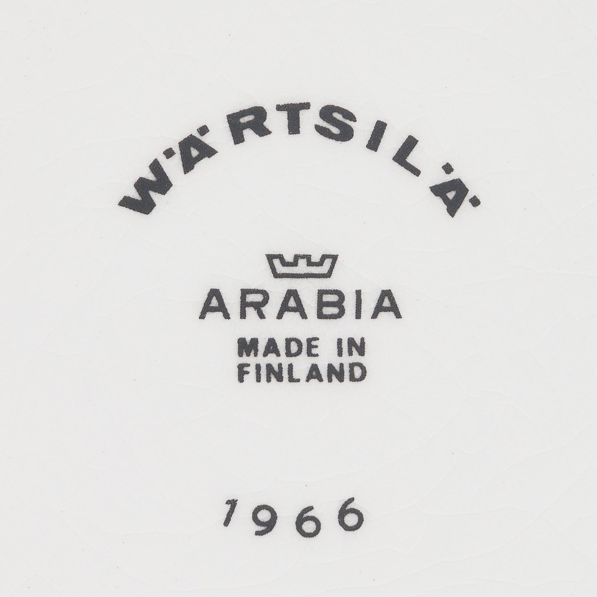 Mugg, porslin, Wärtsilä Arabia 1966.