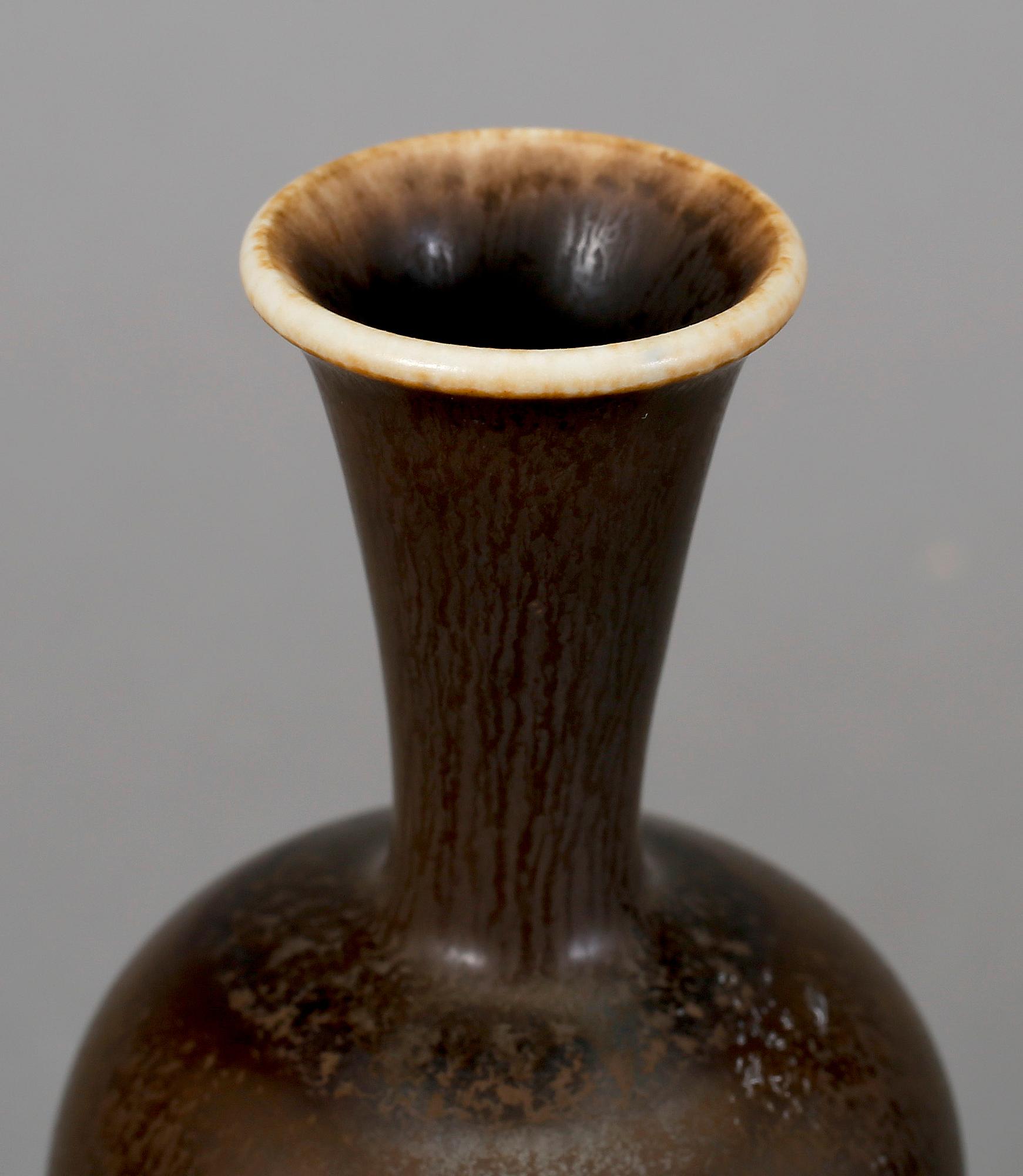 VAS, stengods. Berndt Friberg, Gustavsberg studio, 1972.