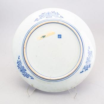 Prydnadsfat ett par japan 1900-talets början porslin.