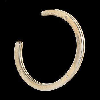 ARMLÄNK, Sterling silver, Georg Jensen, Köpenhamn. Vikt ca 37g.