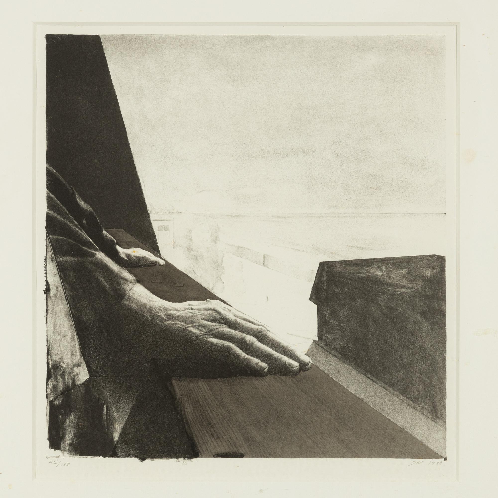 John-E Franzén, "Hand in California".