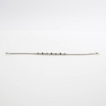 Armband, 14K guld med diamanter och safirer.