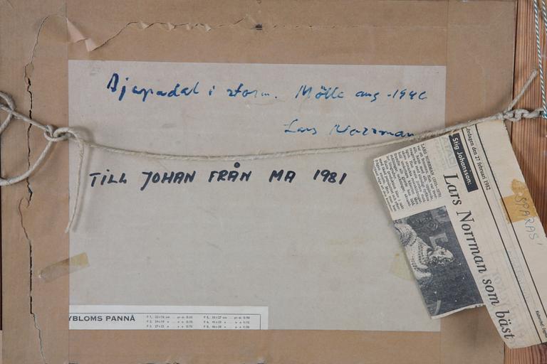 NORRMAN, LARS, olja på pannå, sign o dat 46.