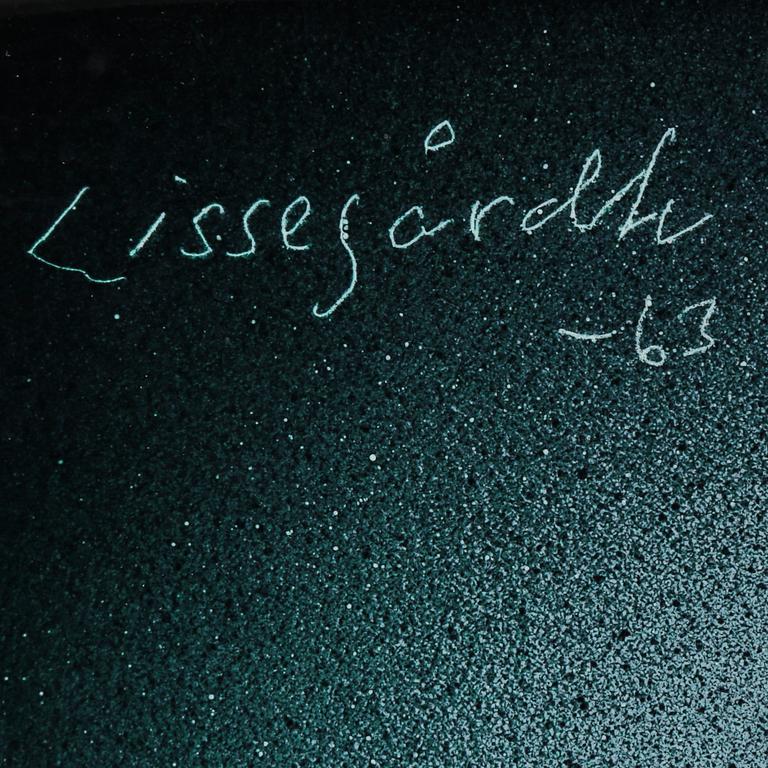 BENGT LISSEGÅRDH, emaljmålning. Signerad Gustavsberg -63.