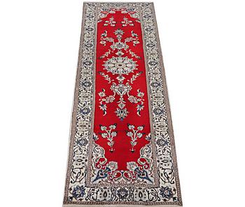 Gallerimatta, Nain, part silk, 9 laa, ca. 378 x 84 cm.