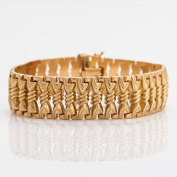 Armband, 18K guld, Italien.