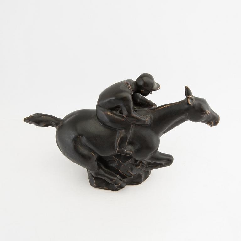 Michael Andersen & son sculpture glazed stoneware Denmark.