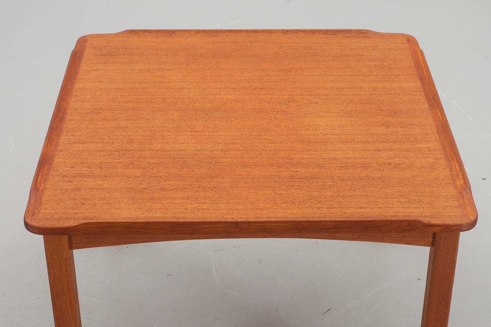 SOFFBORD, teak, 1950-tal.
