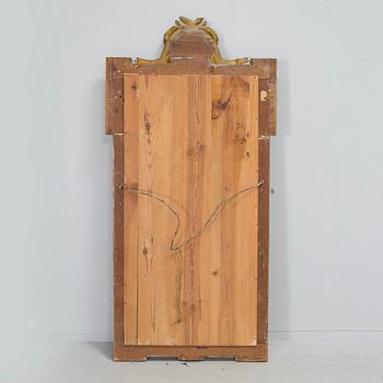 SPEGEL, gustaviansk, Per Westin, signerad PW samt Stockholms hallstämpel 1777.