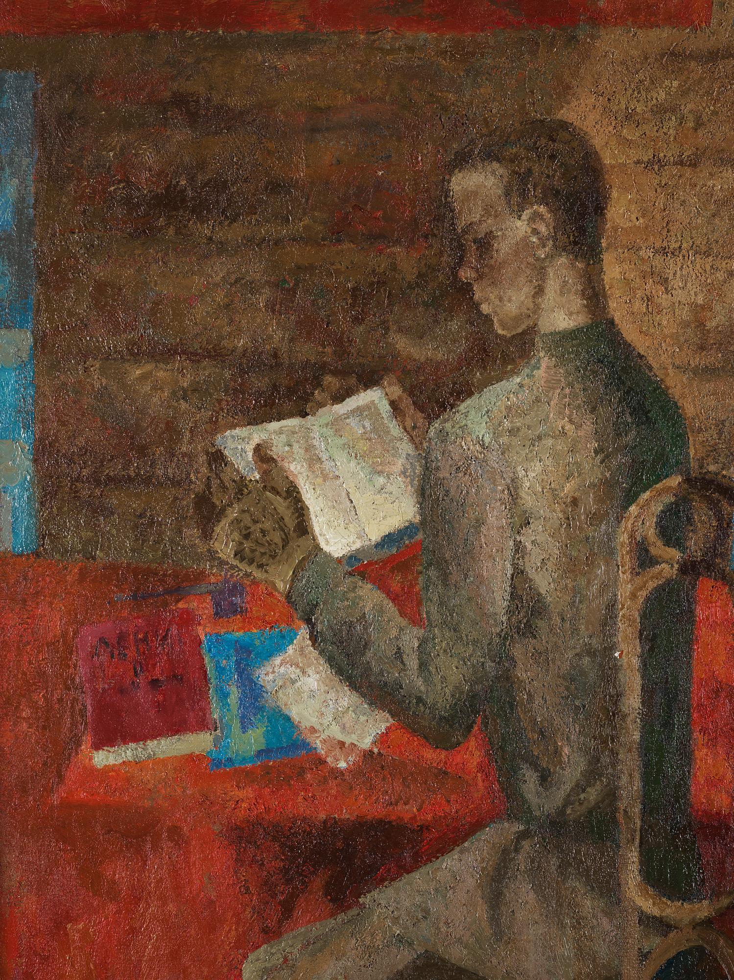 KIM EFREMOV, oil on canvas, signed and dated 1980 on verso.