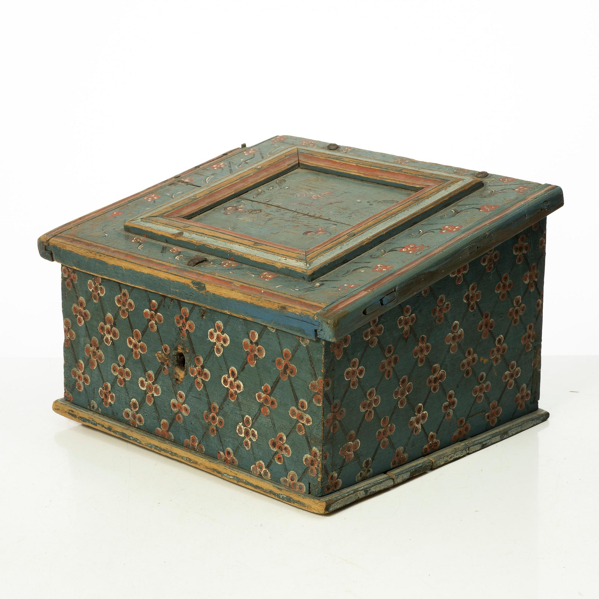 Skrin, allmoge, Jämtland, daterat 1785.