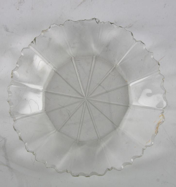 PARTI GLAS, 1800-tal, ca 10 delar.