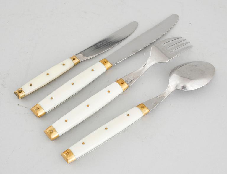 A 56 PIECE FLATWARE SERVICE, "Melron", France.