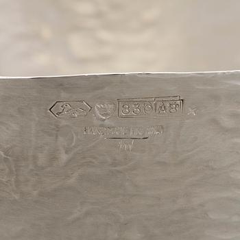 Tapio Wirkkala, skål, silver, Kultakeskus, Tavastehus 1978.